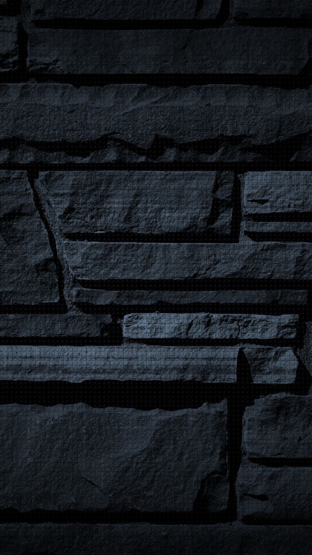 纹理, 黑色的, 砖, 石壁, 黑色和白色的 壁纸 1080x1920 允许