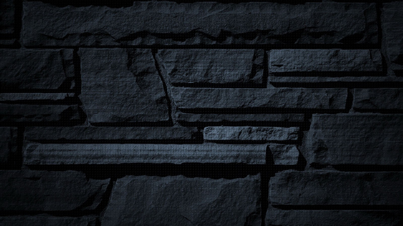 Braune Und Schwarze Mauer. Wallpaper in 1280x720 Resolution