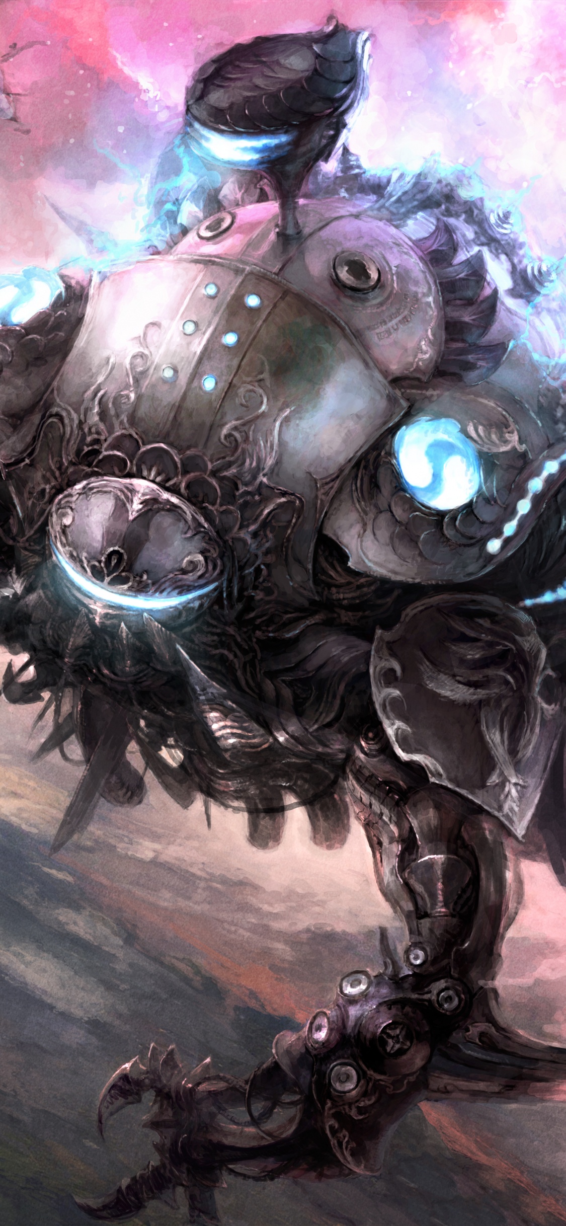 Pack de Expansión, Demonio, Ilustración, Arte, la Mitología. Wallpaper in 1125x2436 Resolution