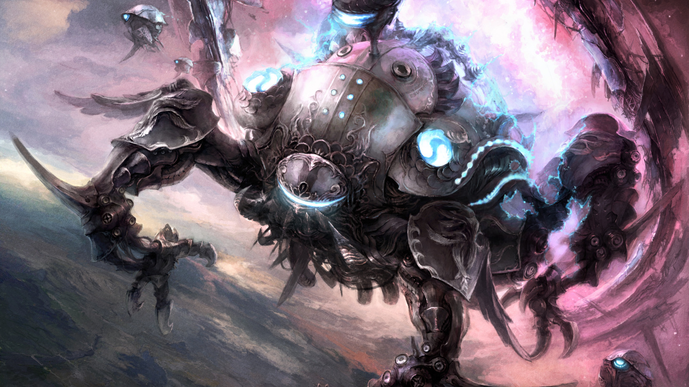 Pack de Expansión, Demonio, Ilustración, Arte, la Mitología. Wallpaper in 1366x768 Resolution