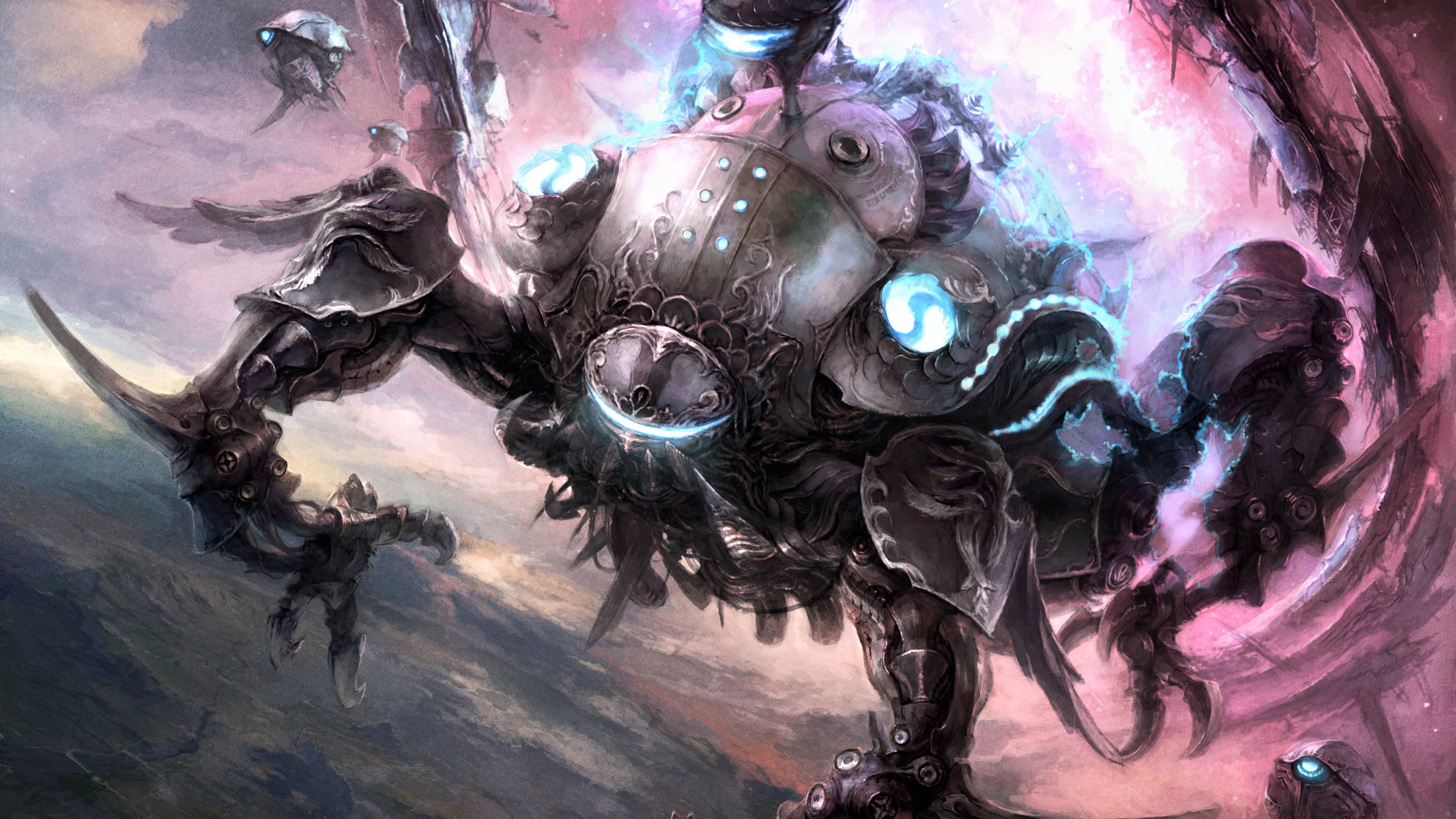 Pack de Expansión, Demonio, Ilustración, Arte, la Mitología. Wallpaper in 3840x2160 Resolution