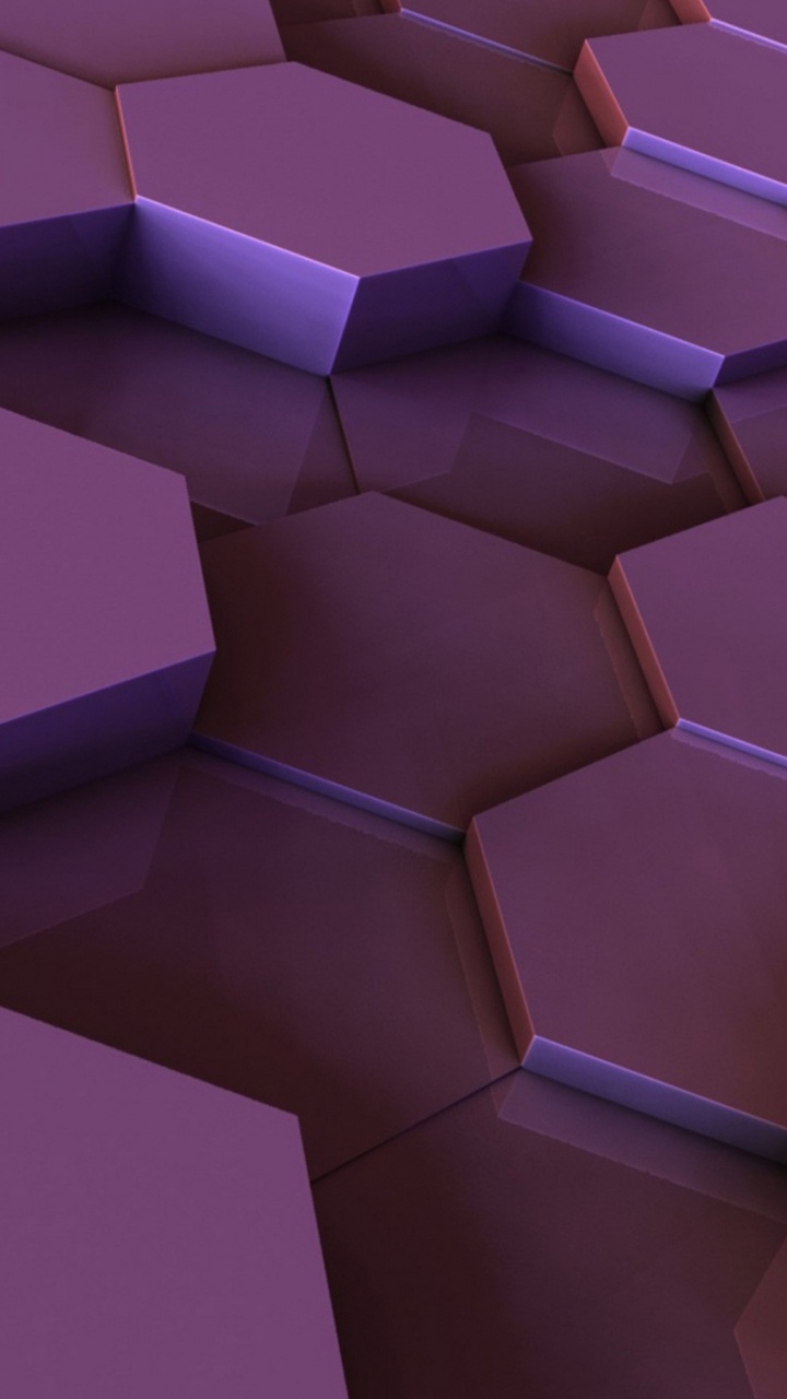 Hexagon, Brown, Colorfulness, Purple, Rectangle. Wallpaper in 720x1280 Resolution