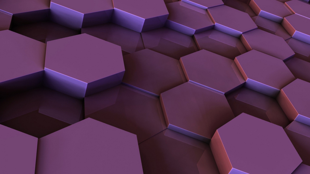 Hexágono, Morena, Morado, Rectángulo, Violeta. Wallpaper in 1280x720 Resolution