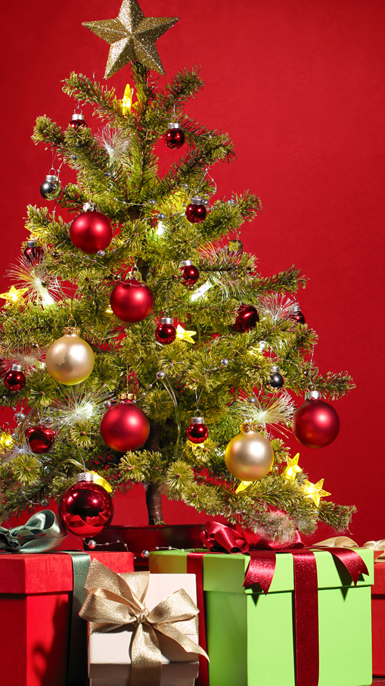 Download 750x1334 Wallpaper Christmas Tree, Christmas Day, Fir, Christmas Decoration, Christmas Christmas Tree, Christmas Day, Fir, Christmas Decoration, Christmas. Wallpaper in 750x1334 Resolution