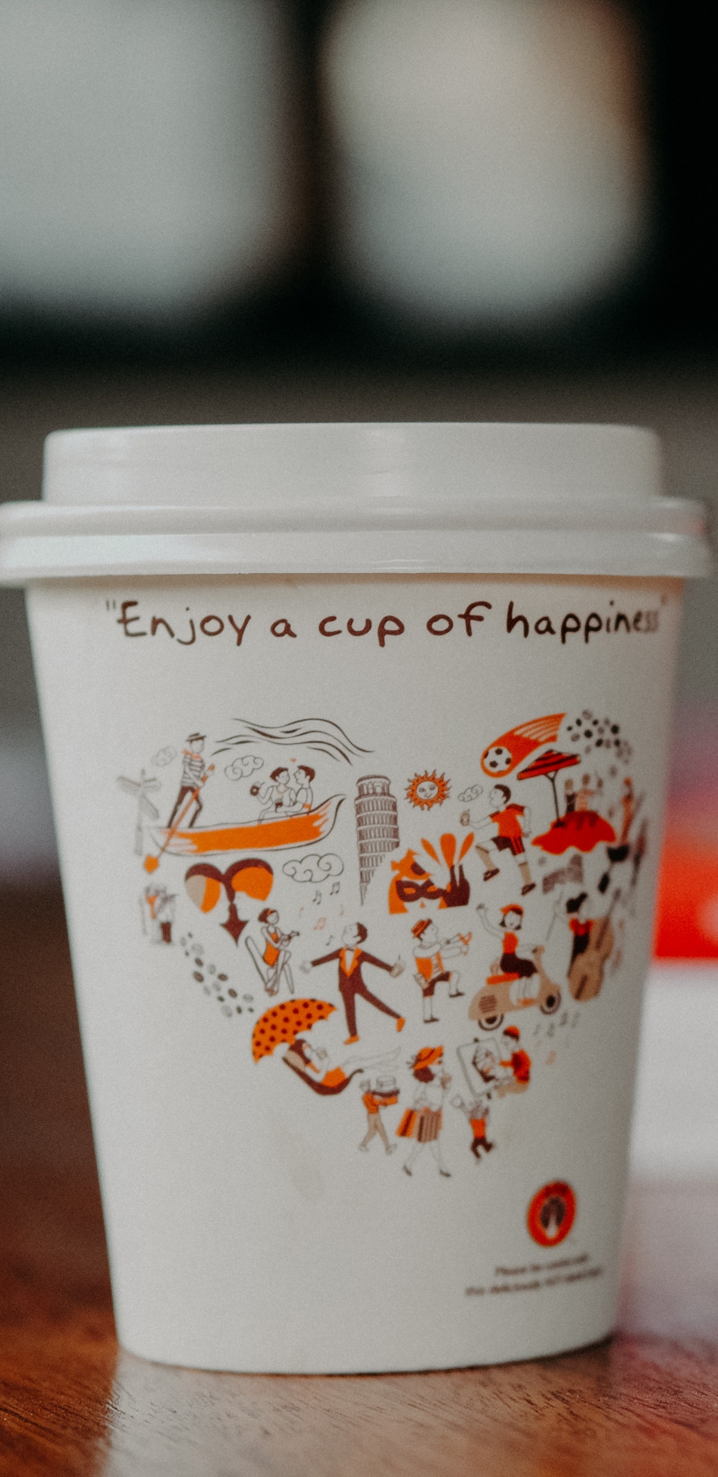 咖啡馆, 咖啡杯, 饮具, 塑料, 杯 壁纸 1440x2960 允许