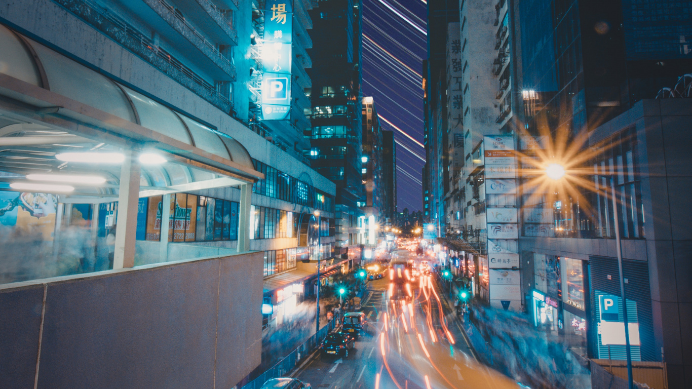 车灯, 基础设施, 电力, 建筑, 塔块 壁纸 1366x768 允许