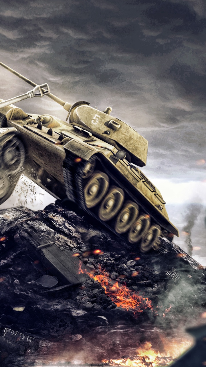 World of Tanks, Wargaming, Tanque, Unión Soviética, World of Tanks Blitz. Wallpaper in 720x1280 Resolution