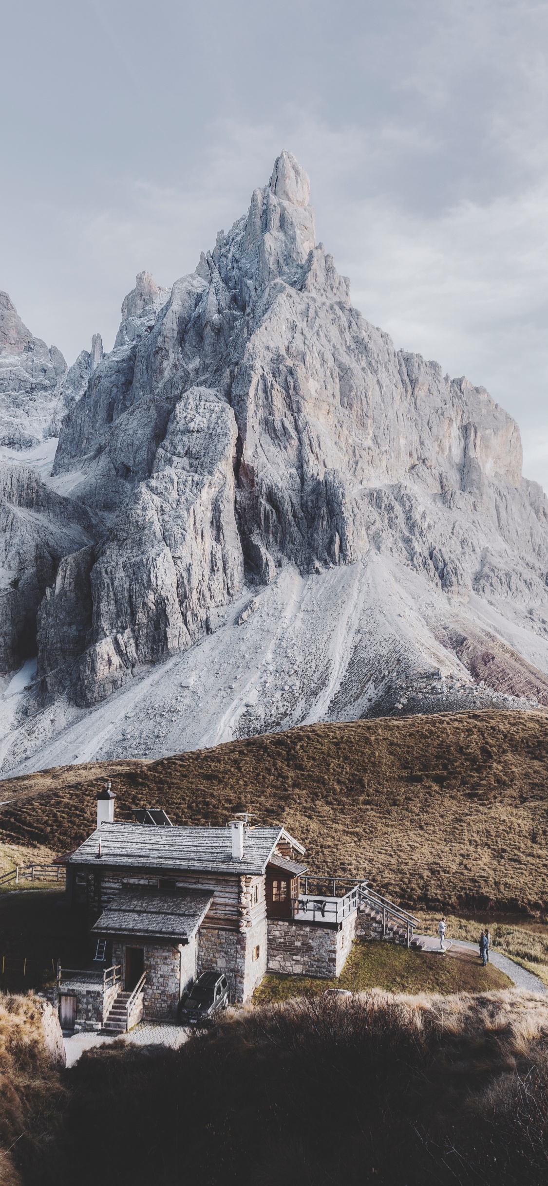 Alpen, Himmel, Gelände, Bergkette, Natur. Wallpaper in 1125x2436 Resolution