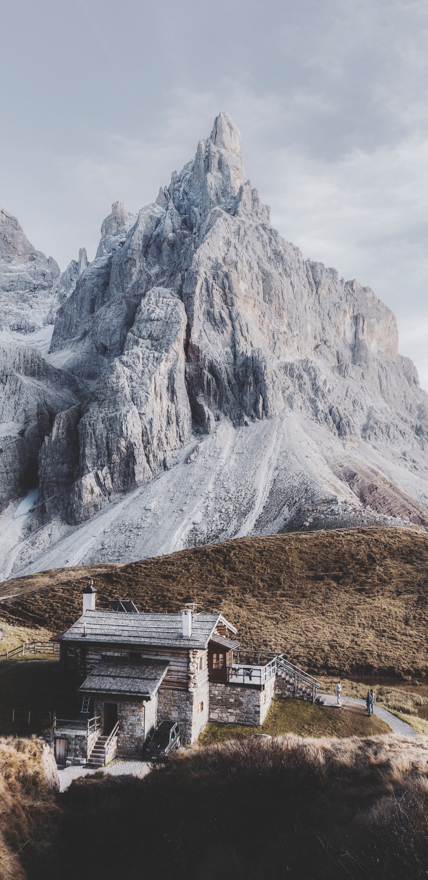 Alps, Sky, Terrain, Mountain Range, Mountain. Wallpaper in 1440x2960 Resolution