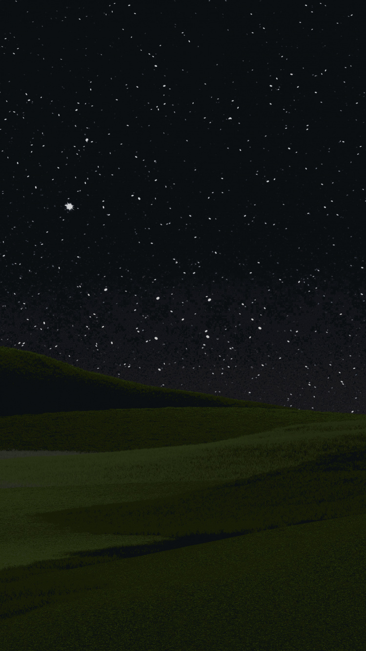 Microsoft Surface, Microsoft Surface Pro, Biome, Night, Road. Wallpaper in 750x1334 Resolution