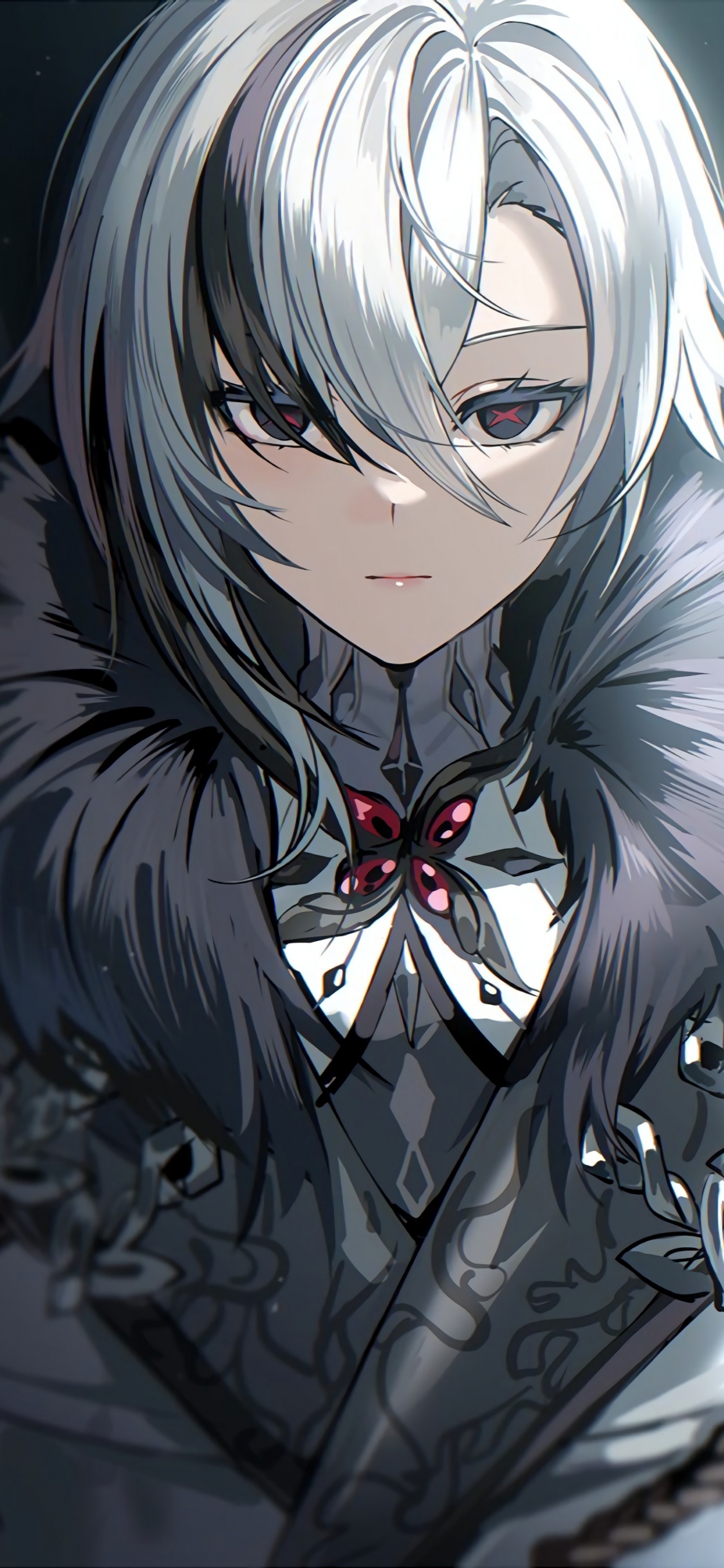 Anime, Arlecchino Genshin, Genshin Impact, Harlequin, Arlecchino. Wallpaper in 1125x2436 Resolution