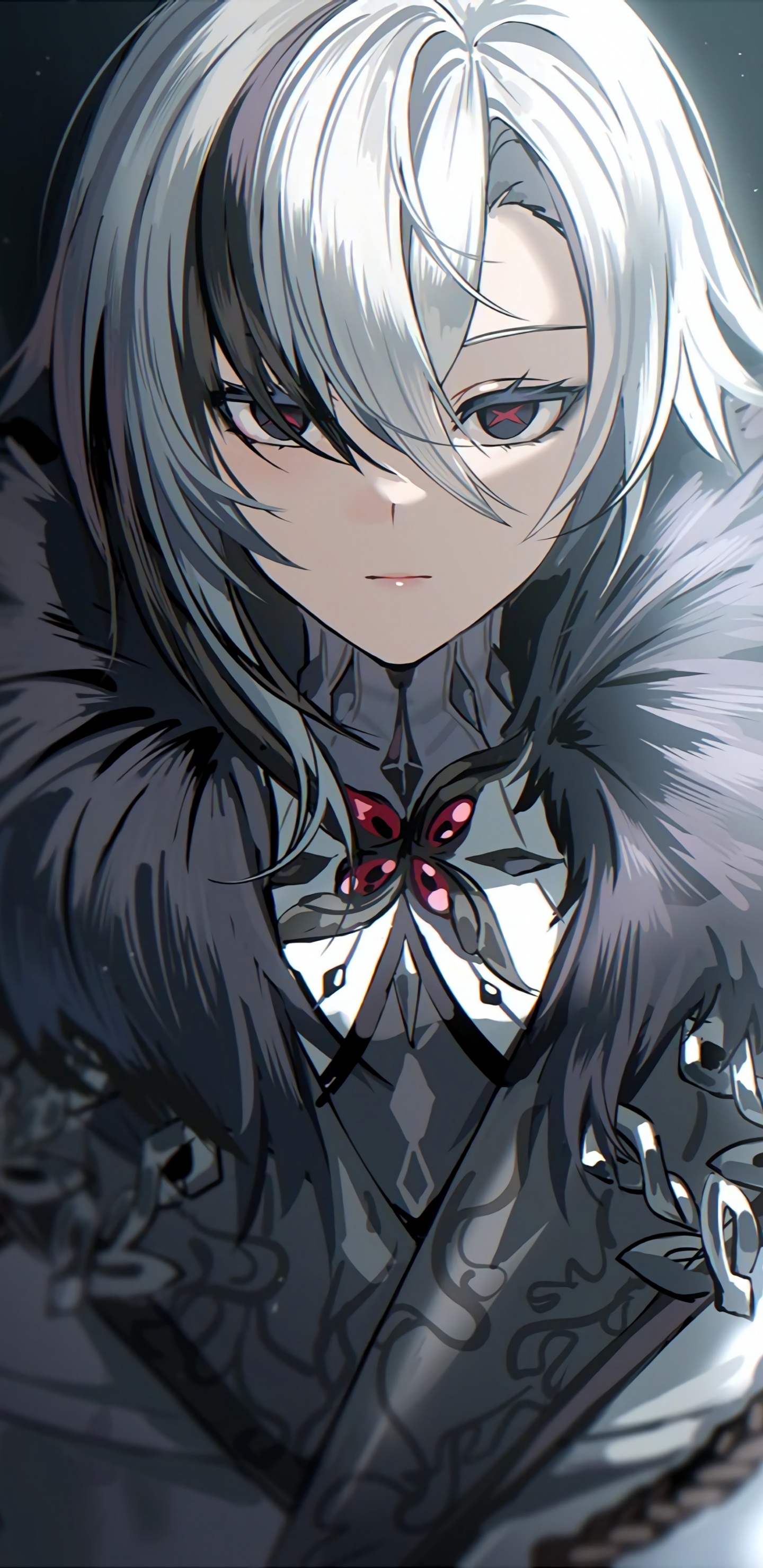 Anime, Arlecchino Genshin, Genshin Impact, Harlequin, Arlecchino. Wallpaper in 1440x2960 Resolution