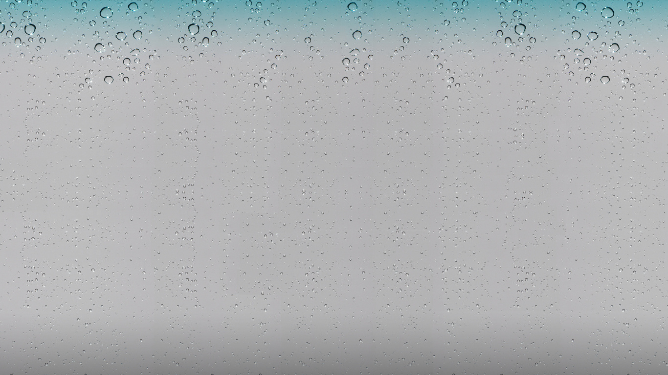 Gotas de Agua Sobre Vidrio Transparente. Wallpaper in 1366x768 Resolution