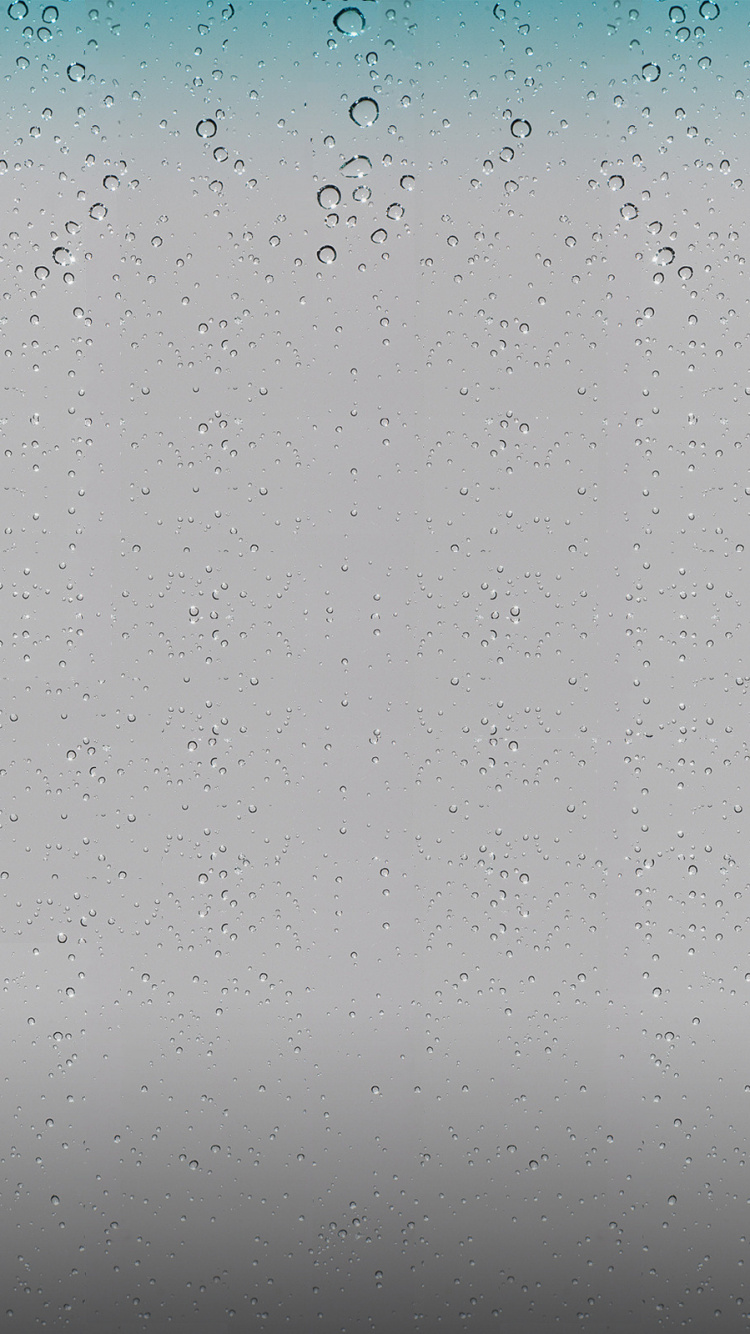 Gouttes D'eau Sur Verre Clair. Wallpaper in 750x1334 Resolution