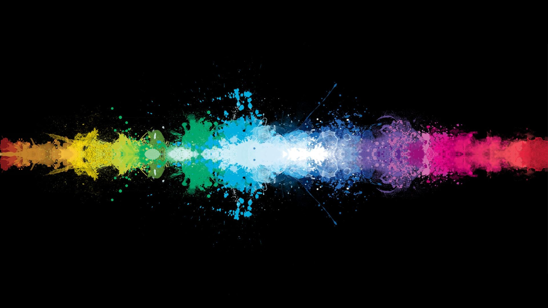 Pink Green and Blue Lights. Wallpaper in 1920x1080 Resolution