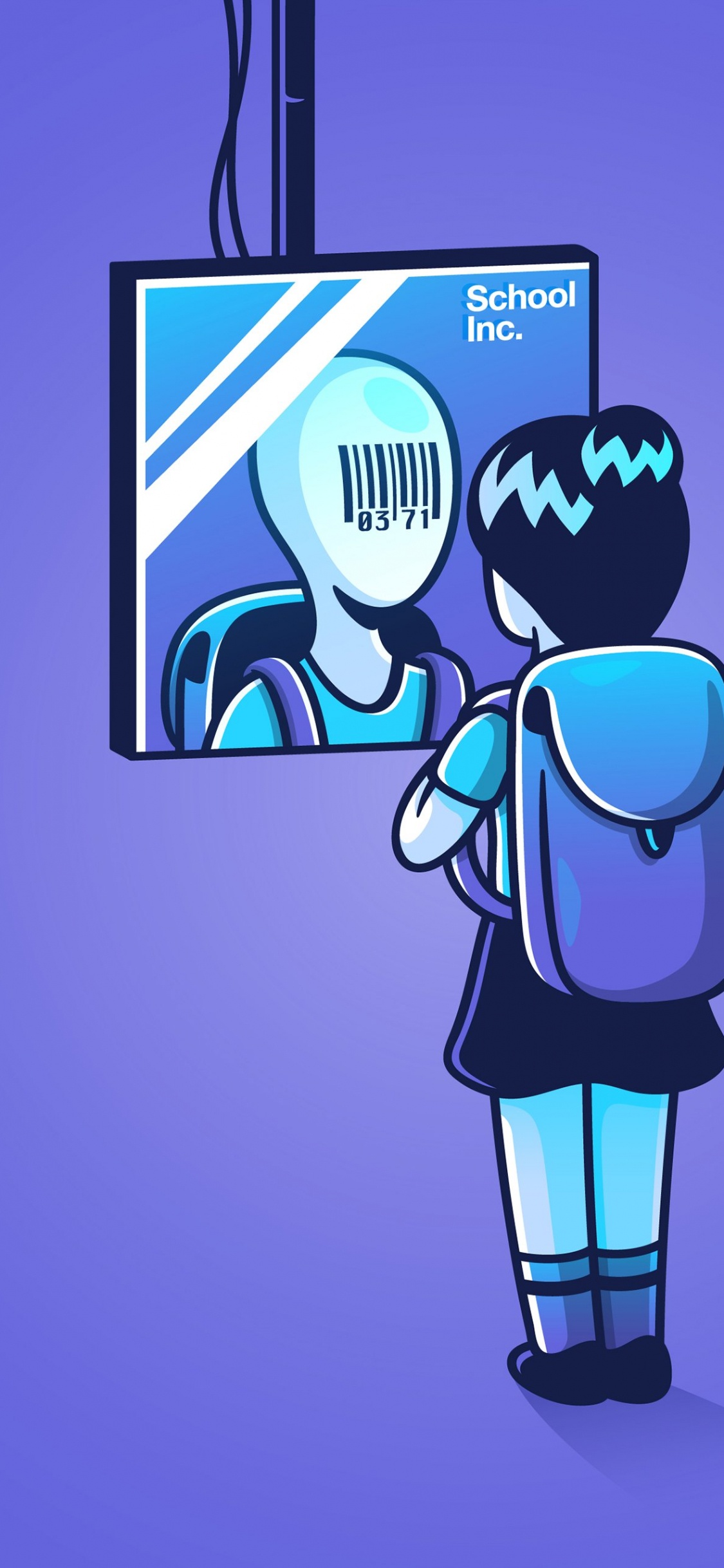 Illustration, Drawing, Illustrator, Design, Reality. Wallpaper in 1125x2436 Resolution