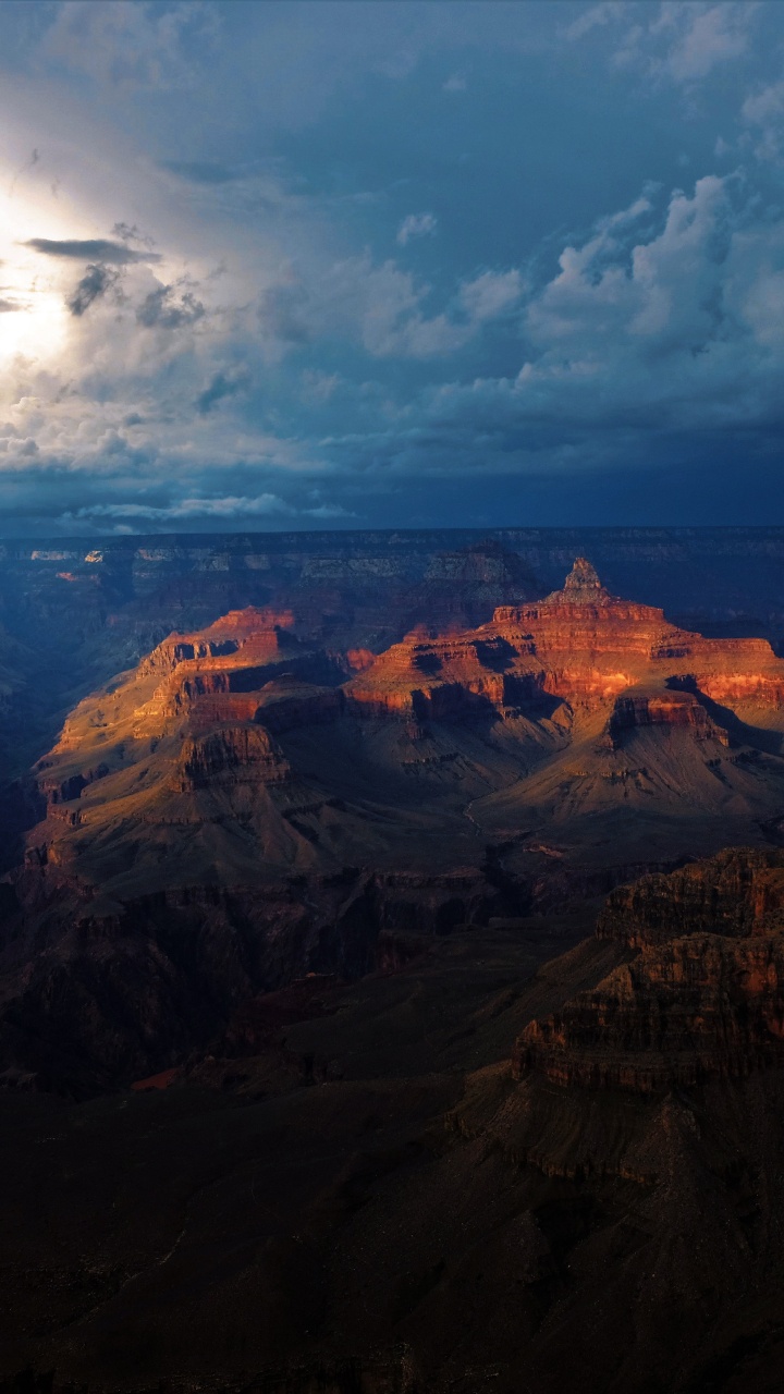 Grand Canyon, Canyon, Natur, Cloud, Naturlandschaft. Wallpaper in 720x1280 Resolution