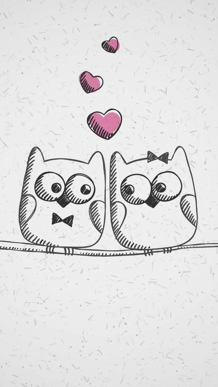 Aniversario de Boda, Boda, Dibujo, Quijada, Arte. Wallpaper in 750x1334 Resolution