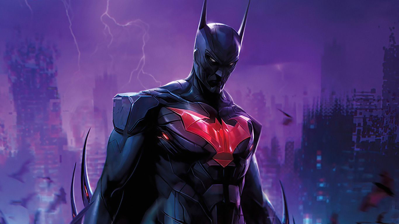 Batman, DC Batman Beyond, Kevin Conroy, Batman Beyond Neo-Gothic 2023–1, Terry McGinnis. Wallpaper in 1366x768 Resolution