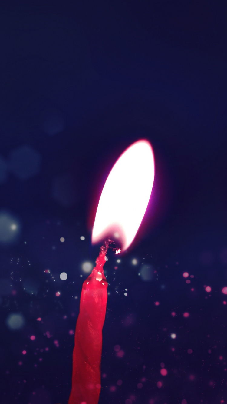 Red Green and Yellow Candles. Wallpaper in 750x1334 Resolution