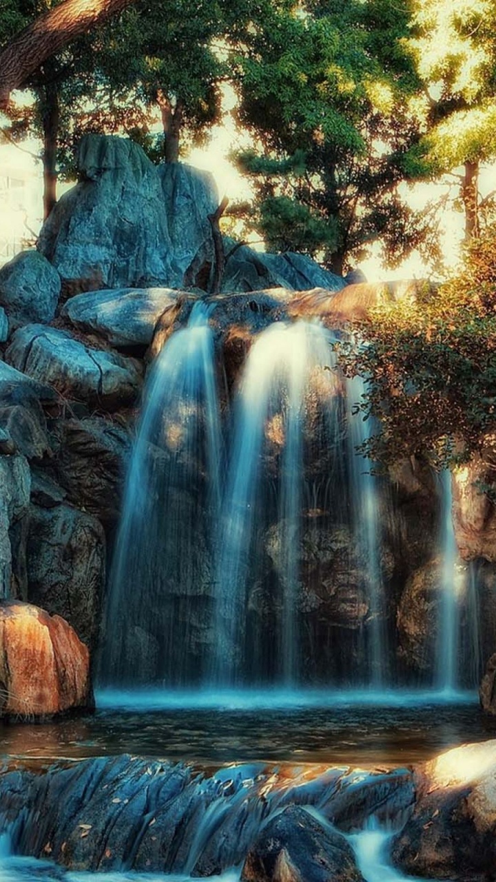 性质, 水道, 水的特征, 反射, 植被 壁纸 720x1280 允许