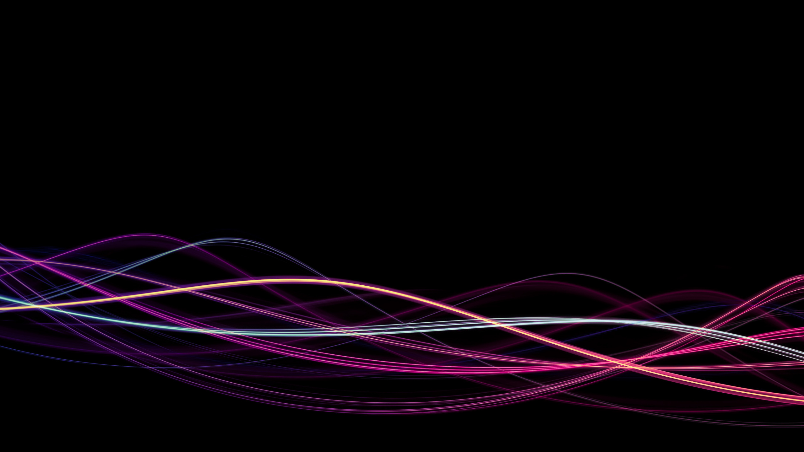 Stries Claires Roses et Blanches. Wallpaper in 2560x1440 Resolution