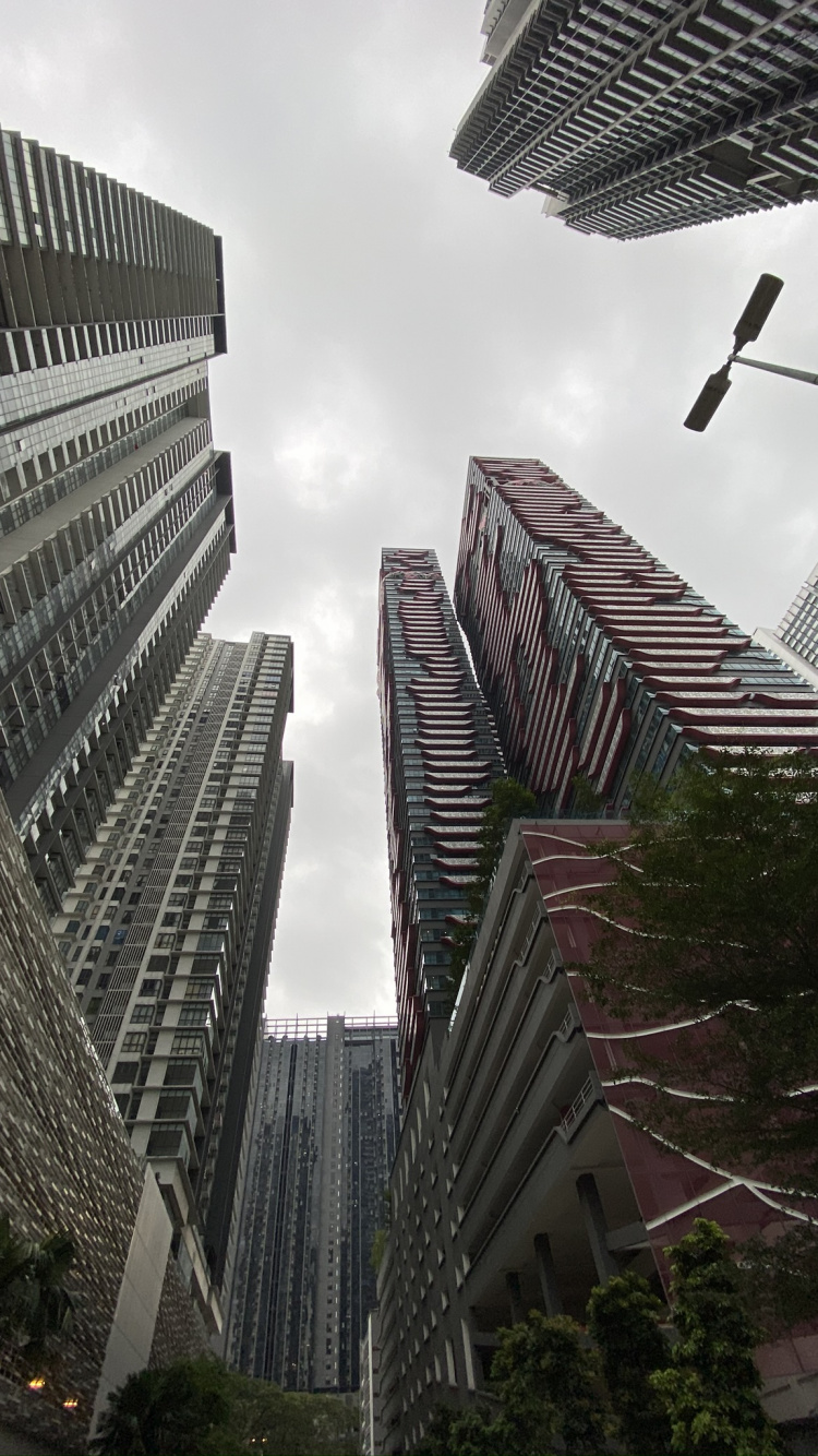 吉隆坡, 塔块, 建筑, 基础设施, 大都会 壁纸 750x1334 允许