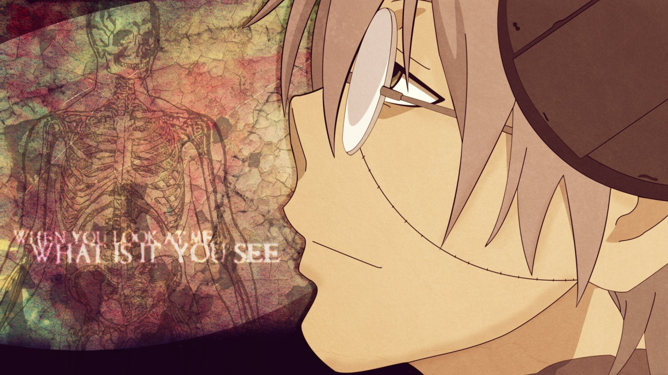 Braunhaarige Weibliche Anime-Figur. Wallpaper in 1366x768 Resolution