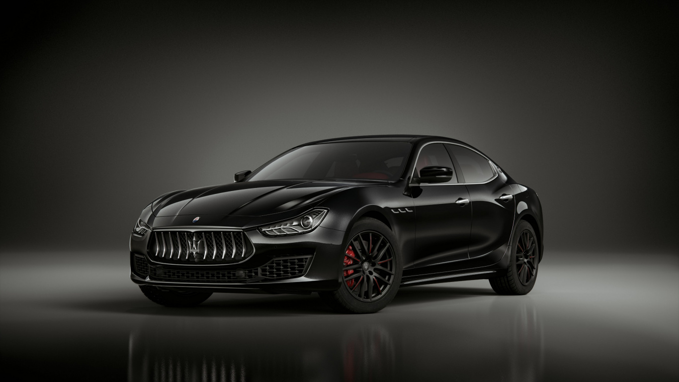 Maserati Ghibli 2020 Noir, Maserati, Maserati Quattroporte, Maserati Levante, Maserati Mc20. Wallpaper in 1366x768 Resolution
