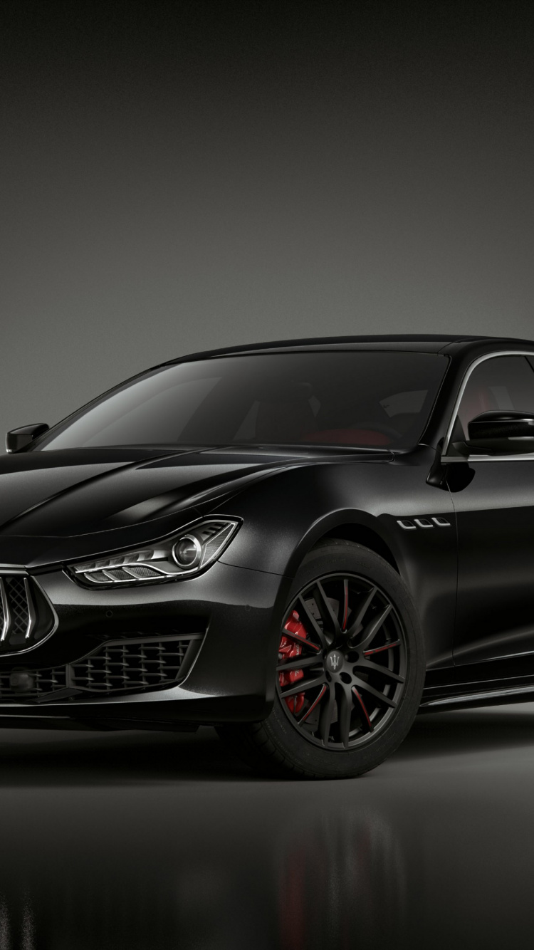 Maserati Ghibli 2020 Schwarz, Maserati, Maserati Quattroporte, Maserati Levante, Car. Wallpaper in 750x1334 Resolution