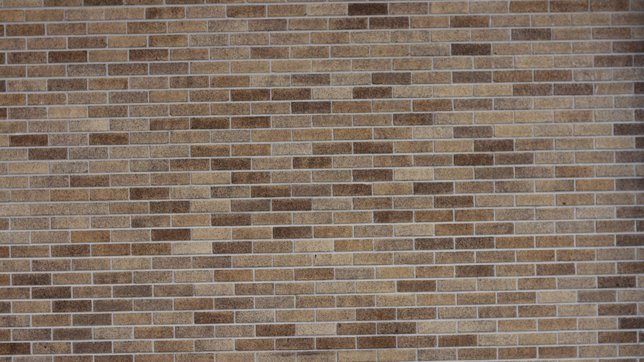 Mur de Briques Brunes Pendant la Journée. Wallpaper in 1280x720 Resolution