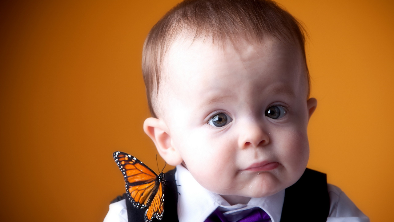 Infant, Child, Cheek, Nose. Wallpaper in 1280x720 Resolution