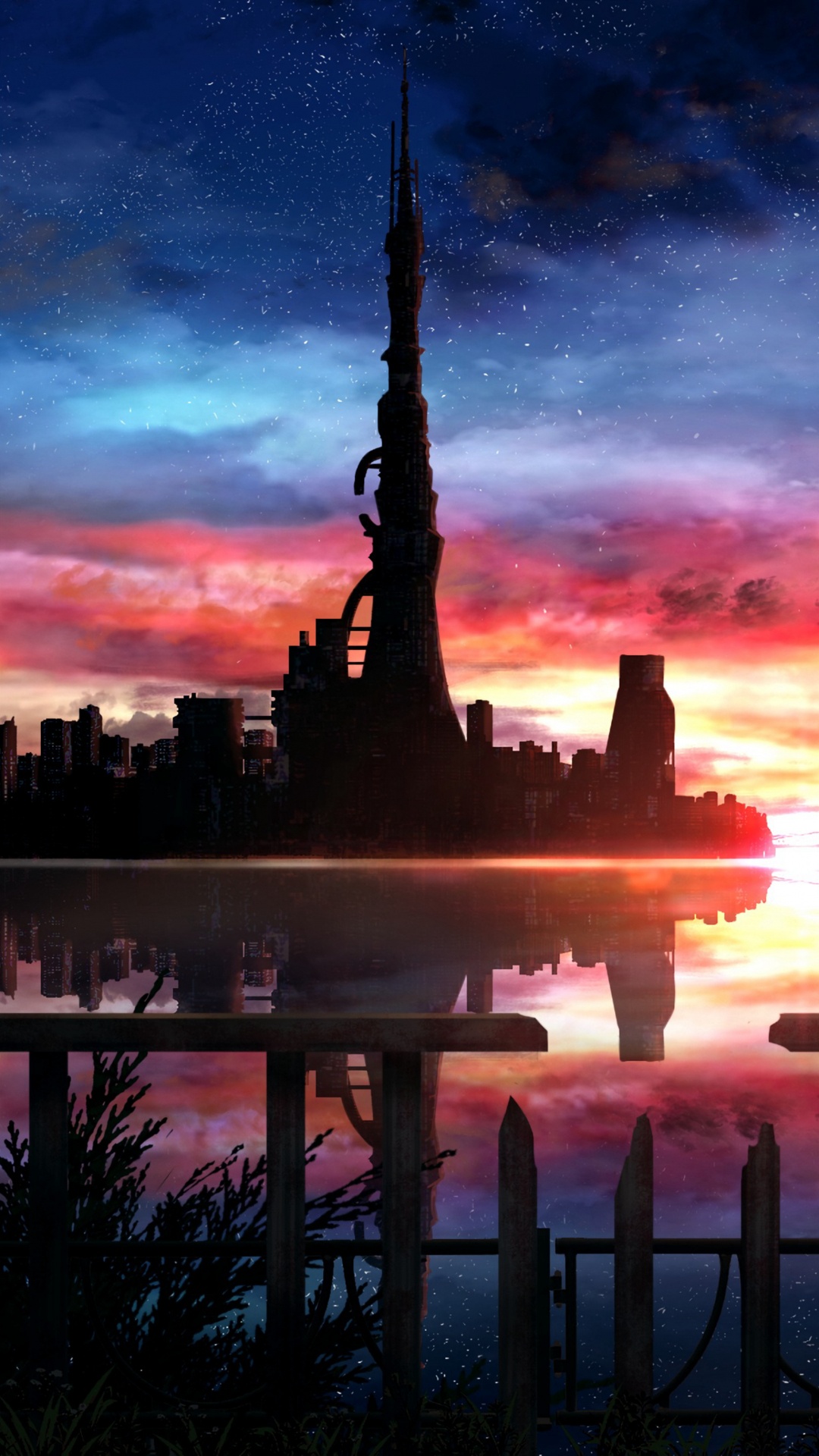 Woman in Black Jacket Standing Near Body of Water During Sunset. Wallpaper in 1080x1920 Resolution