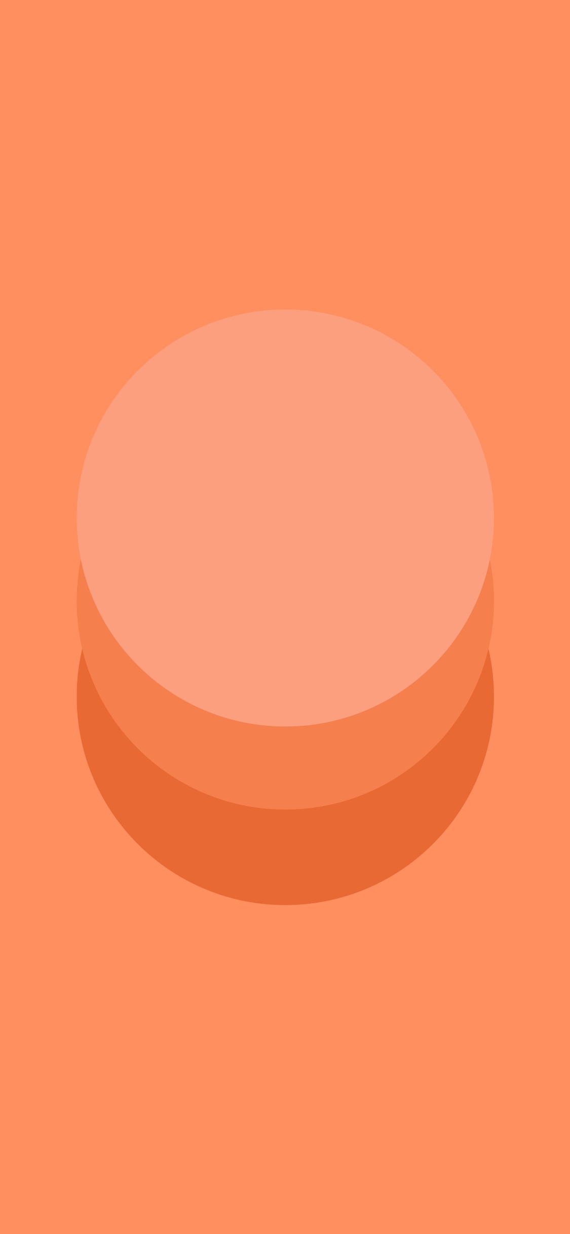 Orange, Precalculus, Mathematics, Tints and Shades, Circle. Wallpaper in 1125x2436 Resolution