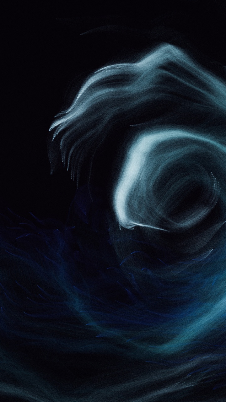 Darkness, Graphics, Art, Electric Blue, Painting. Wallpaper in 720x1280 Resolution