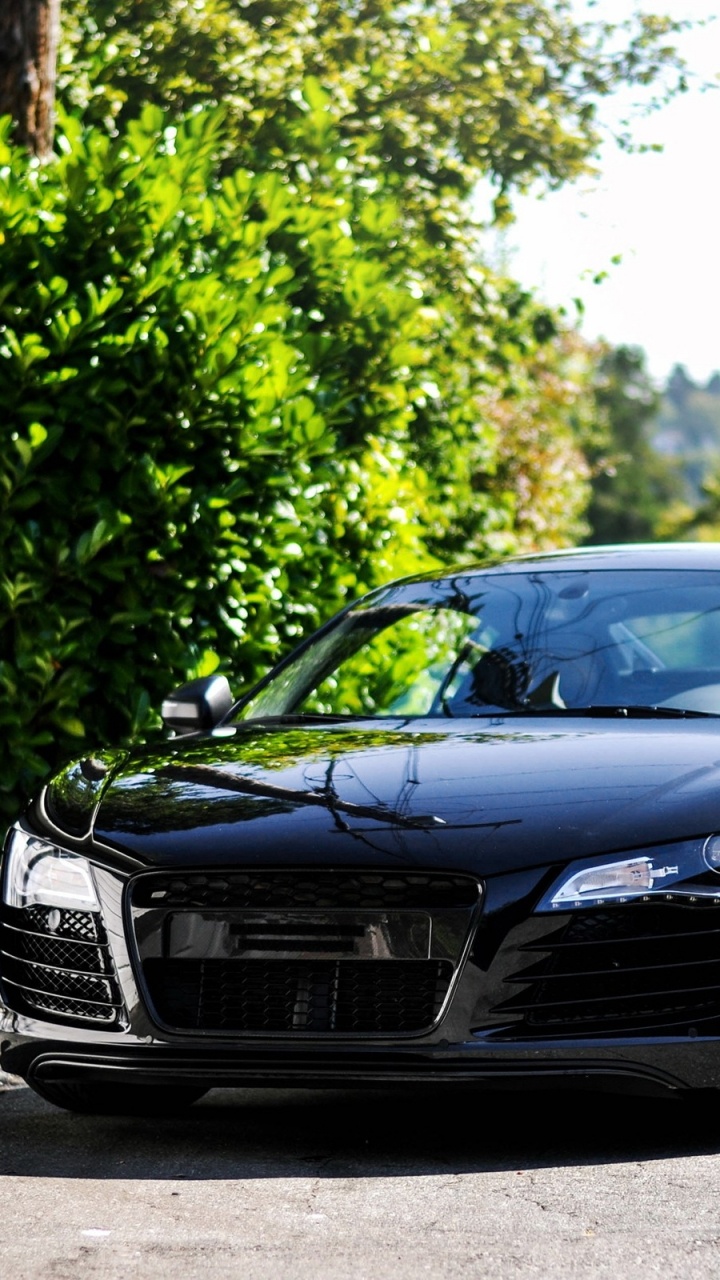 Black Mercedes Benz Coupe on Road During Daytime. Wallpaper in 720x1280 Resolution