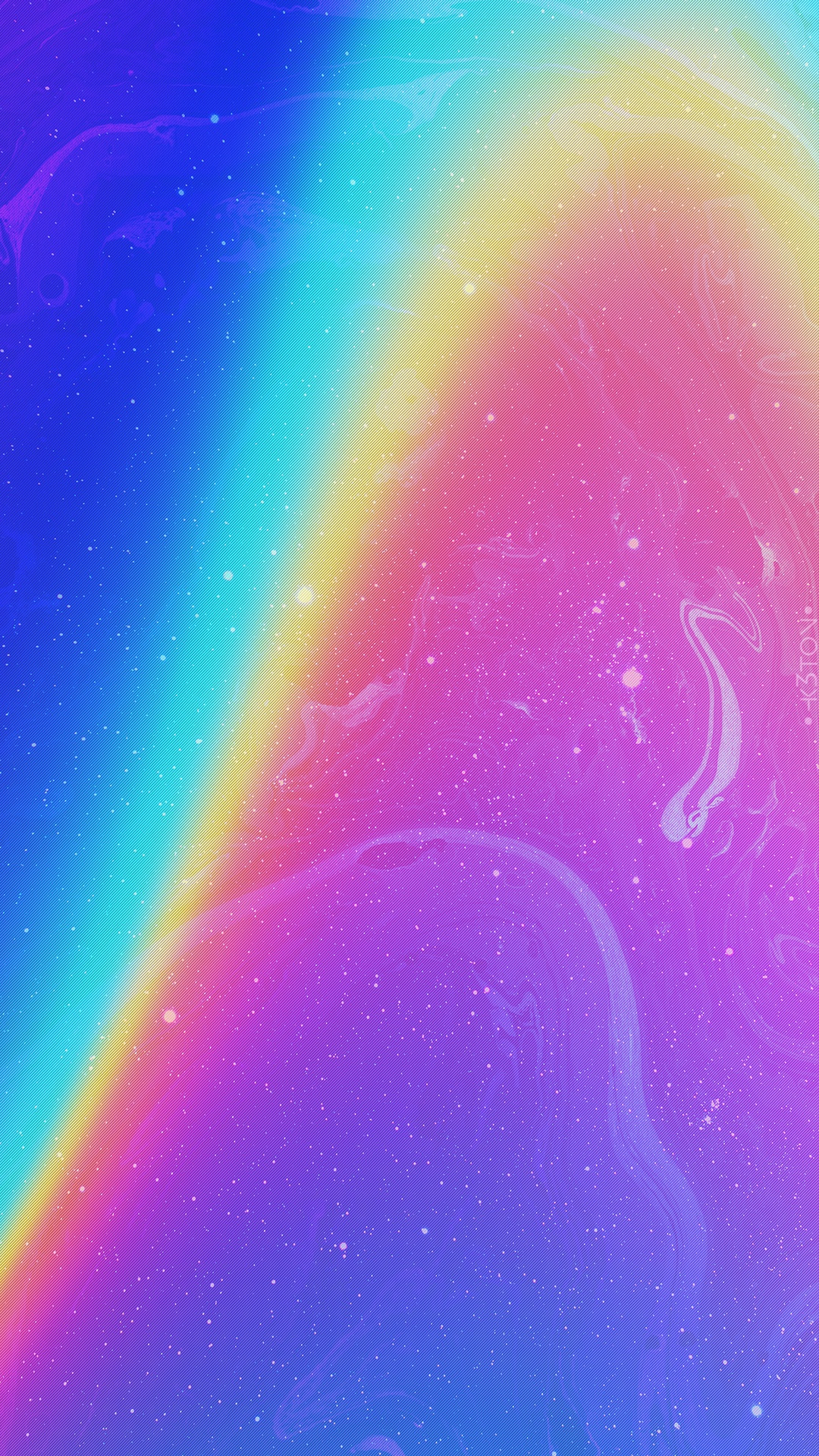 Rainbow, Atmosphere, Liquid, Purple, Violet. Wallpaper in 1080x1920 Resolution