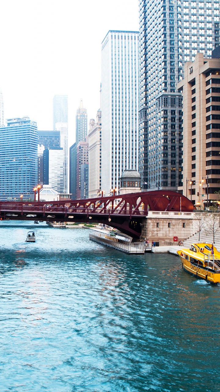 城市, 大都会, 城市景观, 公寓, 水运 壁纸 720x1280 允许