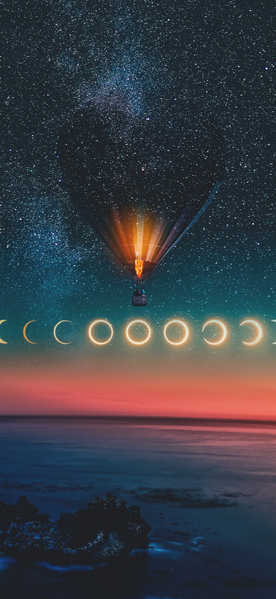 Natur, Atmosphäre, Natürlichen Umgebung, Wasser, Naturlandschaft. Wallpaper in 1125x2436 Resolution