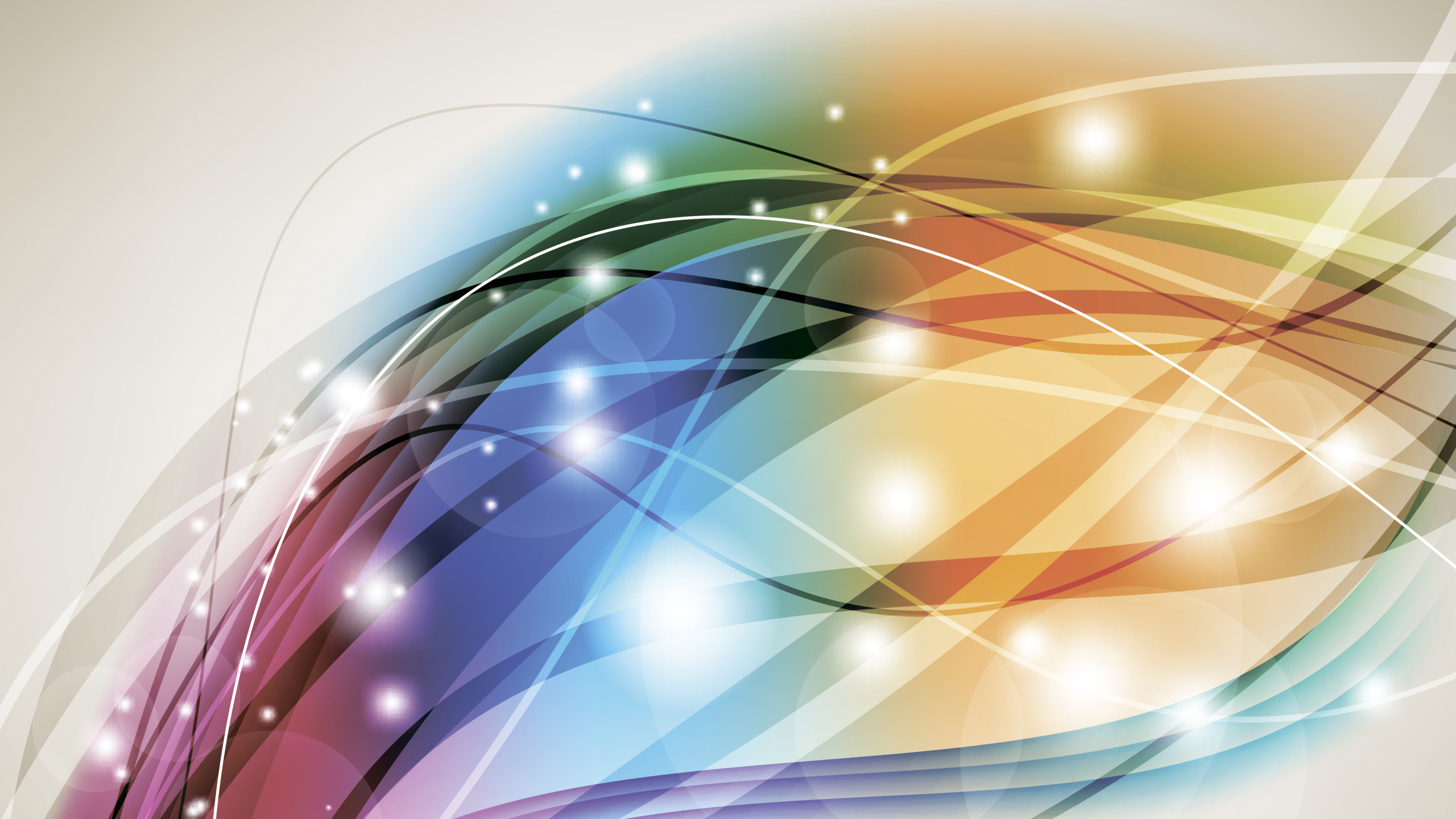 图形设计, 圆圈, 分形技术, 对称, Youtube上的 壁纸 2560x1440 允许