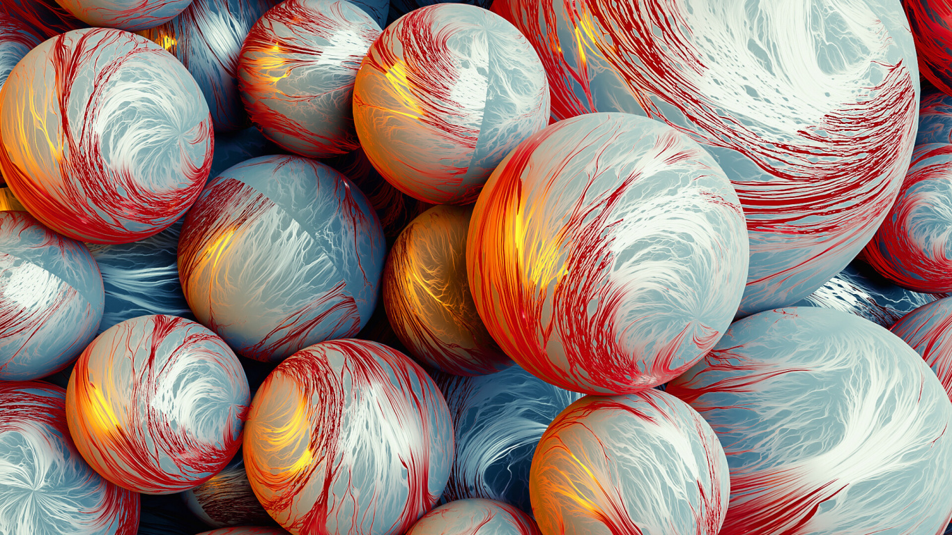 Roter Weißer Und Blauer Faden. Wallpaper in 1366x768 Resolution