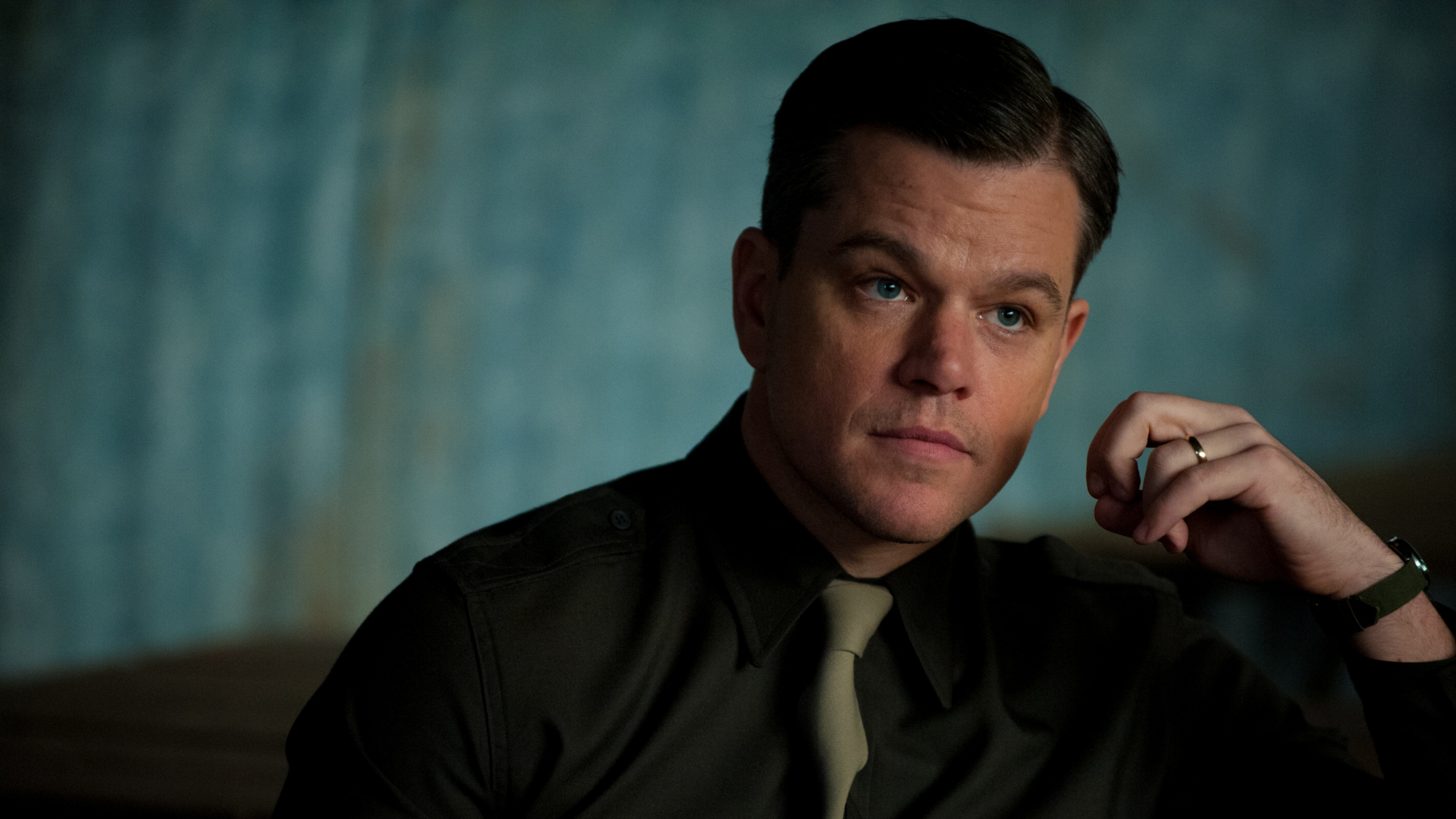 Matt Damon, Human, Actor, Spider-man, Spider Man Homecoming 2 Matt Damon. Wallpaper in 2560x1440 Resolution