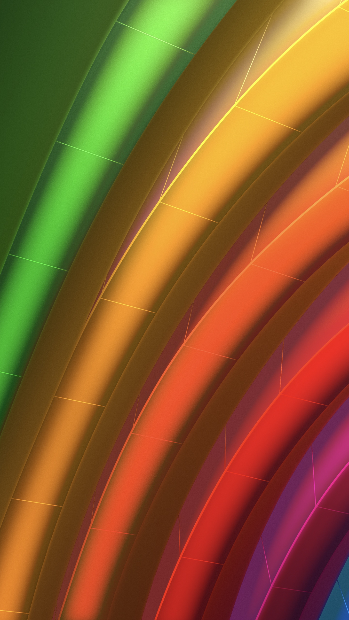 色彩, 橙色, 艺术, 楼梯, 品红色 壁纸 1440x2560 允许