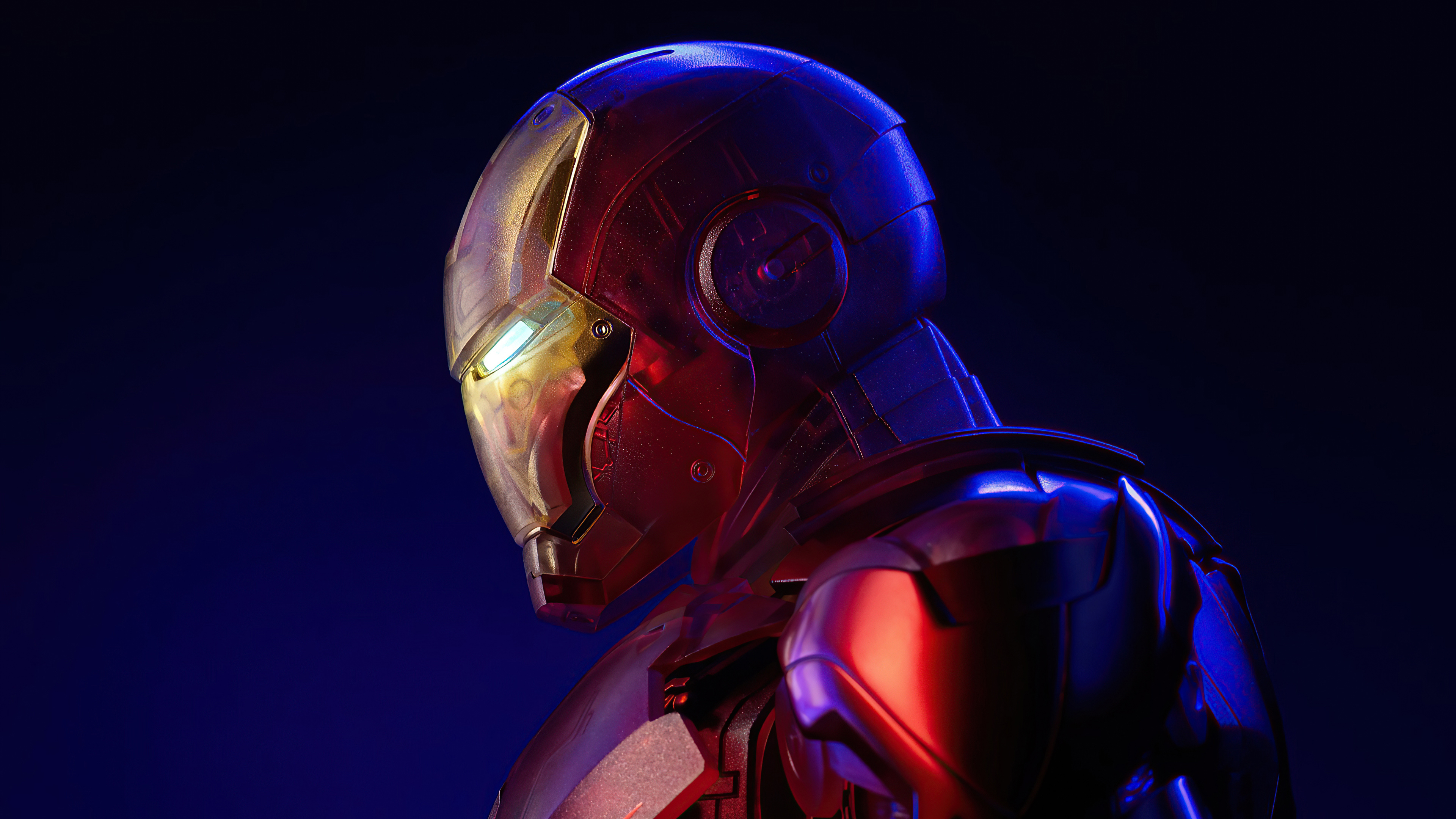 Iron Man, Marvel Cinematic Universe, War Machine, Superhero, Marvel Comics. Wallpaper in 3840x2160 Resolution