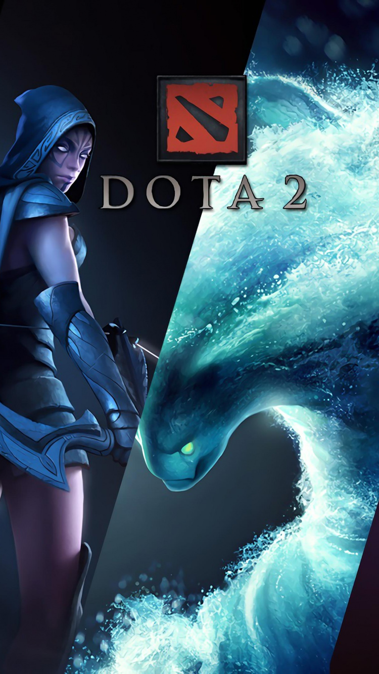Dota 2, Valve Corporation, Games, Illustration, pc Game. Wallpaper in 750x1334 Resolution