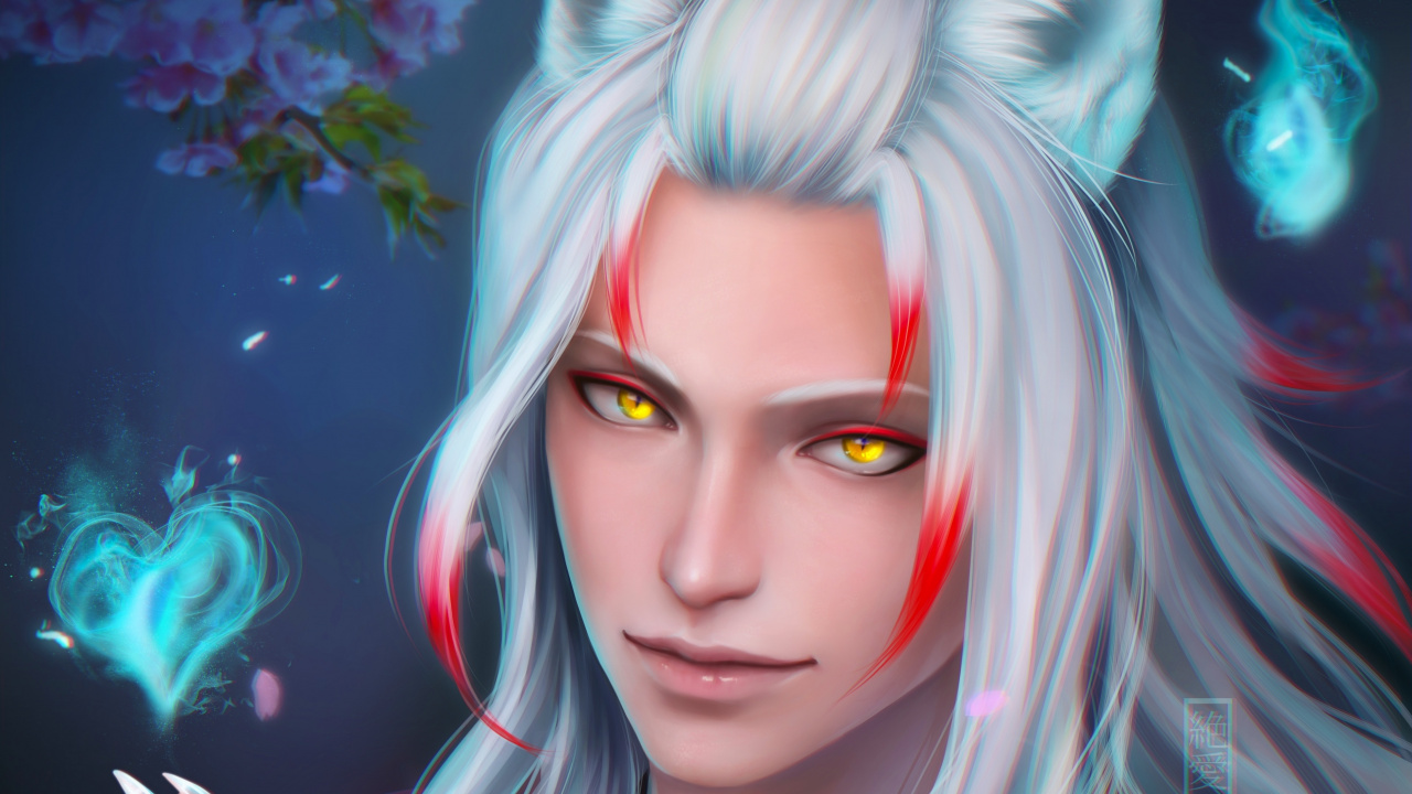 Frau Mit Blauen Haaren in Schwarzem Hemd Black. Wallpaper in 1280x720 Resolution