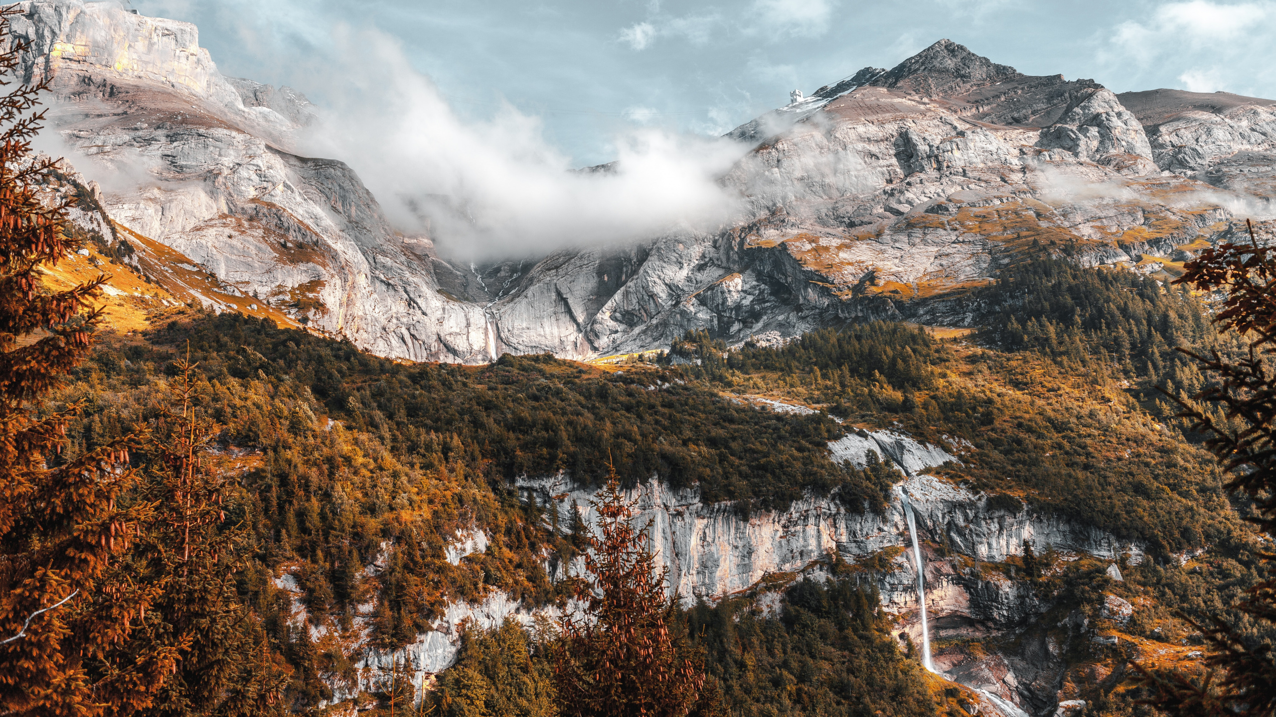 Yosemite National Park, National Park, Mountain, Cloud, Ecoregion. Wallpaper in 2560x1440 Resolution