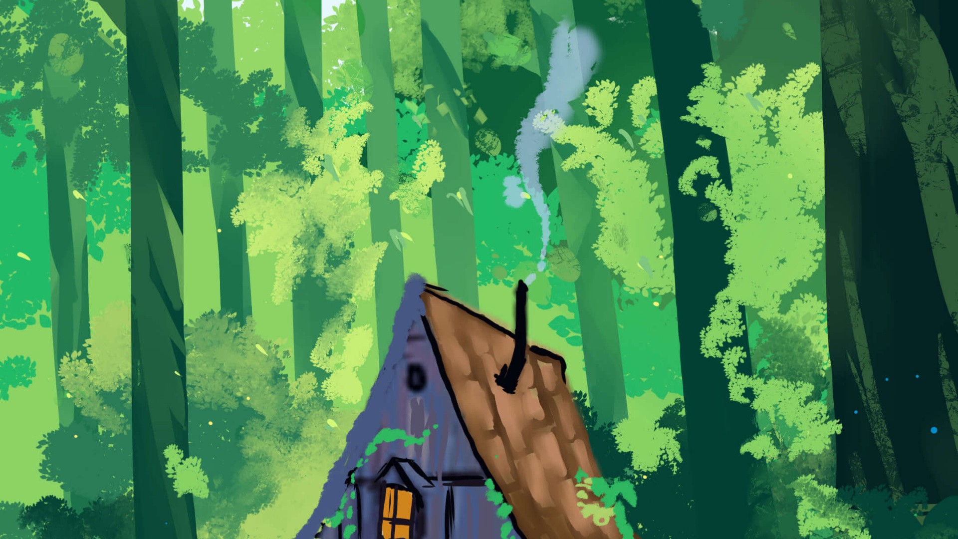 Nature, Dinosaur Game, Illustration, Art, Visual Arts. Wallpaper in 1920x1080 Resolution