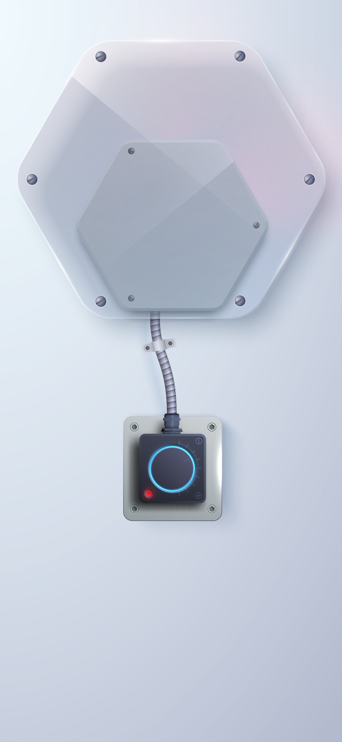 Gadget, White, Azure, Rectangle, Communication Device. Wallpaper in 1125x2436 Resolution