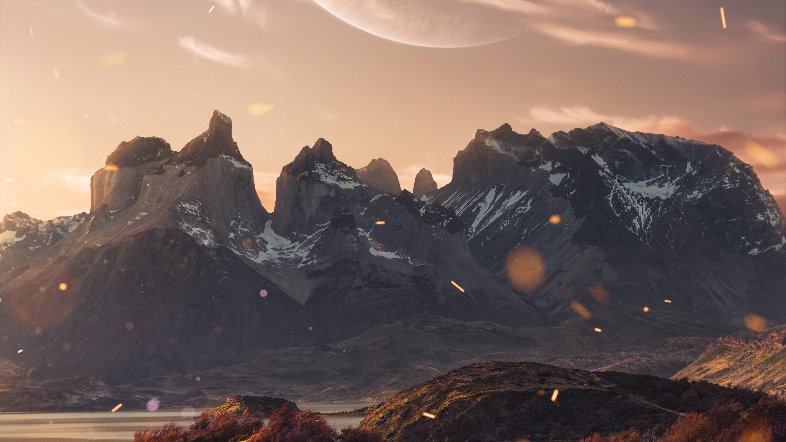 Wisgoon - Social Network, Nature, Cloud, Atmosphere, Mountain. Wallpaper in 2560x1440 Resolution